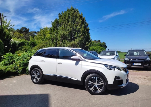 Peugeot 3008 cena 81900 przebieg: 186380, rok produkcji 2019 z Lipsko małe 497